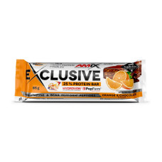 Протеиновый батончик, Exclusive Protein Bar 25%, AMIX, 85 г (Апельсин с шоколадом)
