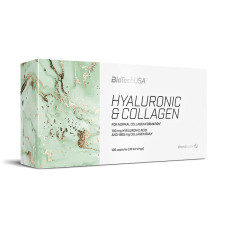 Колаген, Hyaluronic & Collagen, BioTech, 120 капсул