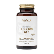 Добавка для здоровья, Berberine HCL 400 mg, Evolite Nutrition, 60 капсул