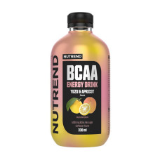 BCAA, BCAA Energy Drink, Nutrend, 330 мл (Юдзу с абрикосом)