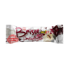 Протеиновый батончик, Brisee Protein Bar 25% sugar free, Power Pro, 55 г (Вишня)