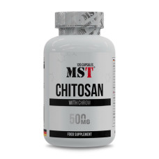 Жиросжигатель, Chitosan With Chrom 500 mg, MST, 120 капсул