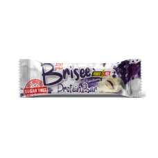 Протеиновый батончик, Brisee Protein Bar 25% sugar free, Power Pro, 55 г (Ежевика)