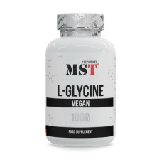 Аминокислоты, L-Glycine 1000 mg, MST, 120 капсул