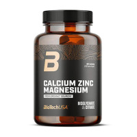 Магній, Calcium Zinc Magnesium Organic, BioTech, 90 таблеток