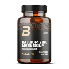 Магній, Calcium Zinc Magnesium Organic, BioTech, 90 таблеток