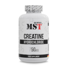 Креатин, Creatine Hydrochloride 750 mg, MST, 180 капсул
