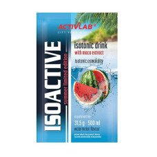 Передтренувальний комплекс, Isoactive Isotonic Drink, Activlab, 31,5 г (Кавун)