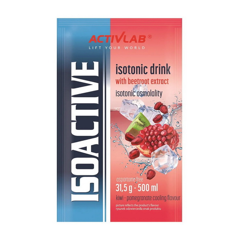 Activlab Isoactive Isotonic Drink (31,5 g, rhubarb & lemon) Activlab Isoactive Isotonic Drink (31,5 g, rhubarb & lemon)