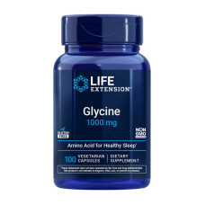 Аминокислоты, Glycine 1000 mg, Life Extension, 100 капсул