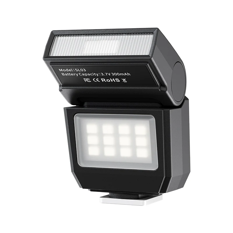 Відеосвітло Ulanzi SL03 Spark Lite Camera Flash(Black) Відеосвітло Ulanzi SL03 Spark Lite Camera Flash(Black)