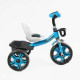 Велосипед 3-х колесный BS-24513 Best Trike (1) колеса EVA переднее 12”, заднее 10”, стальная рама, фара с музыкой и светом, корзина, в коробке
