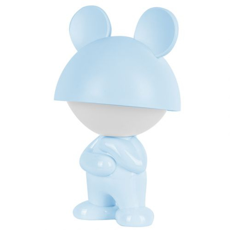 Светильник-ночник LED с аккумулятором Dreamy Mouse, голубой