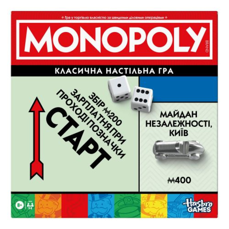 MONOPOLY Гра настільна Монополія класична