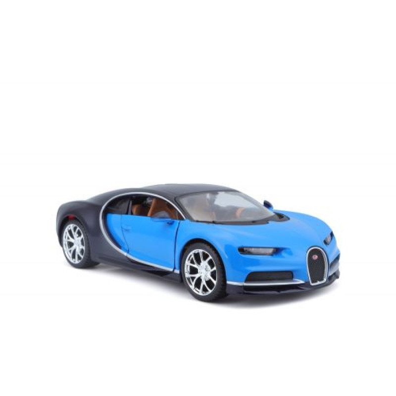 Автомодель в масштабі 1:24 - Bugatti Chiron синій металік