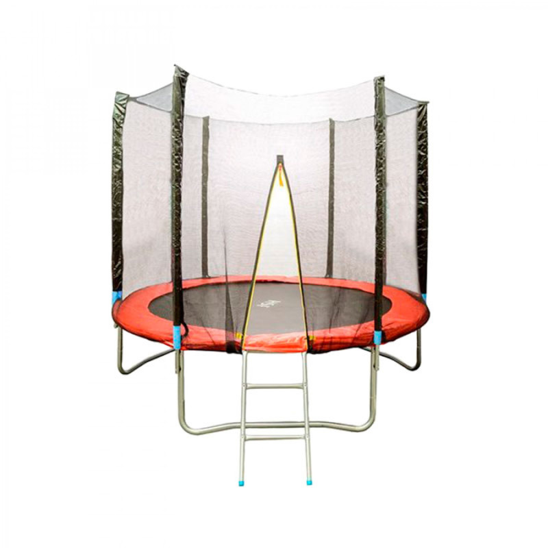 Батут с защитной сеткой и стремянкой HouseFit 6FT 1,8м (К00017379)