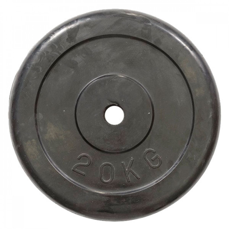 Диск обрезиненный HouseFit 20 кг R-20