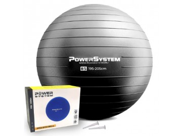 Мяч для фитнеса Power System PS-4018 85cm Black