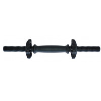 Гриф гантельний набірний InterAtletika ST570, Діаметр 25 мм, Довжина 36 см, Сталь, Для силових тренувань