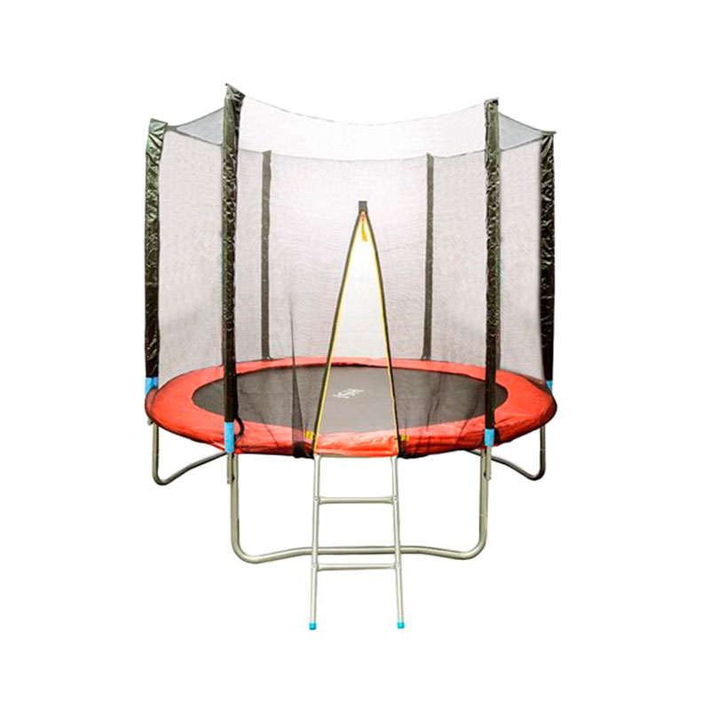 Батут с защитной сеткой и стремянкой HouseFit 6FT 1,8м (К00017379)