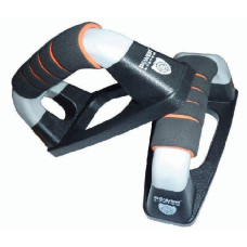 Упоры для отжиманий Power System PS-4022 Push Up Bars Padded, стальные с мягкими ручками, противоскользящие, для силовых тренировок