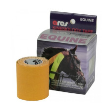 Кінезіо тейп Ares Equine (Для тварин) 5см х 5м Неоновый оранжевый