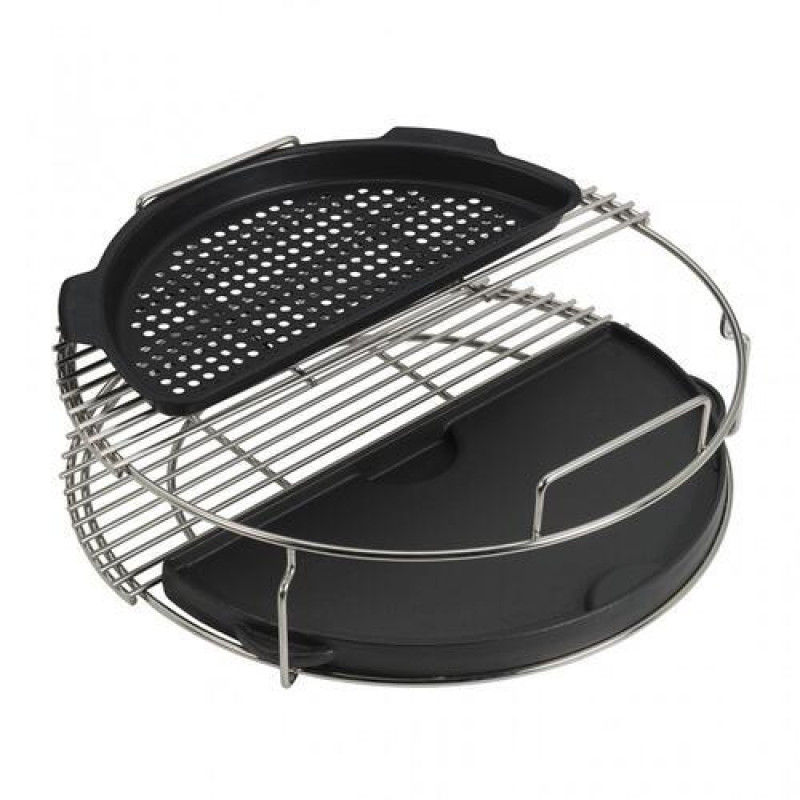 Вставка жаровня перфорована сталева напівкр. XL Big Green Egg 121240 Код: 006894