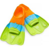 Ласти Aqua Speed TRAINING FINS MOBY 62763 зелений, блакитний, помаранчевий Діт 27-29