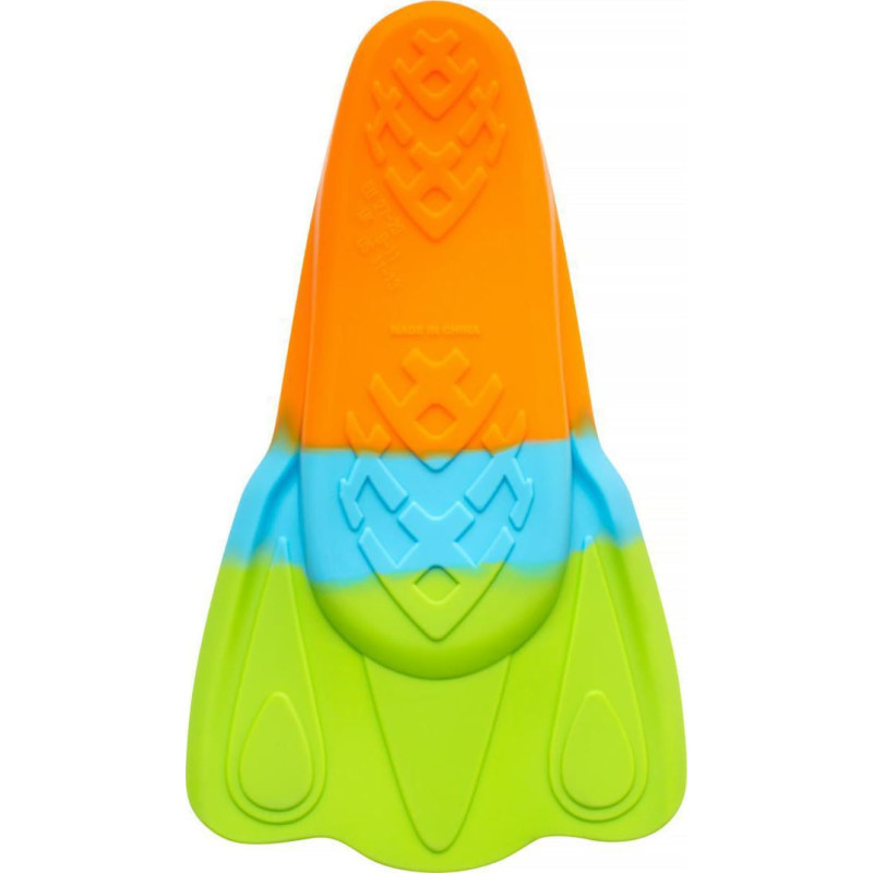 Ласти Aqua Speed TRAINING FINS MOBY 62763 зелений, блакитний, помаранчевий Діт 27-29