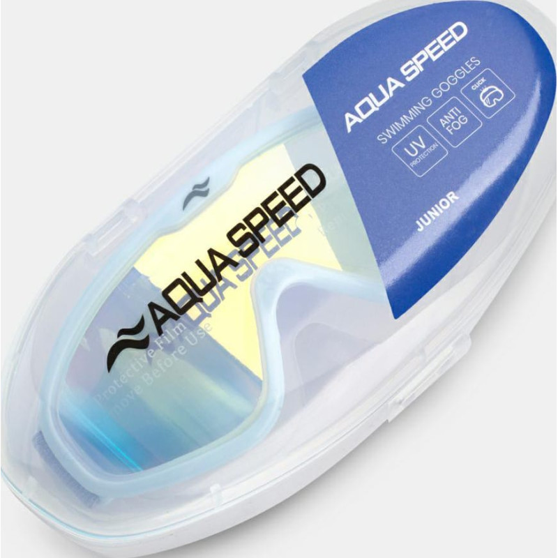 Окуляри для плавання Aqua Speed TIVANO JR FS Mirror 62942 сірий Діт One Size