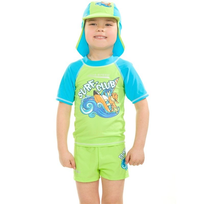 Топ сонцезахисний для хлопців Aqua Speed SURF-CLUB T-SHIRT