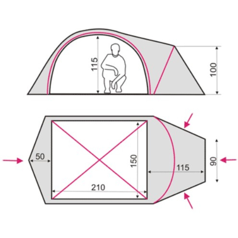 Намет Terra Incognita Zeta 2