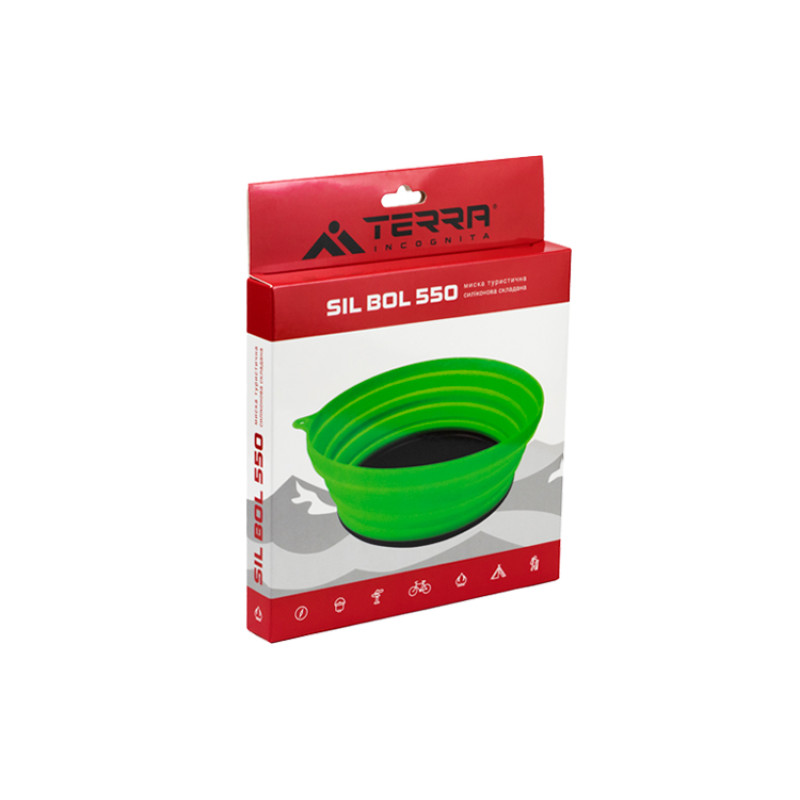 Миска силіконова складана Terra Incognita Sil Bol