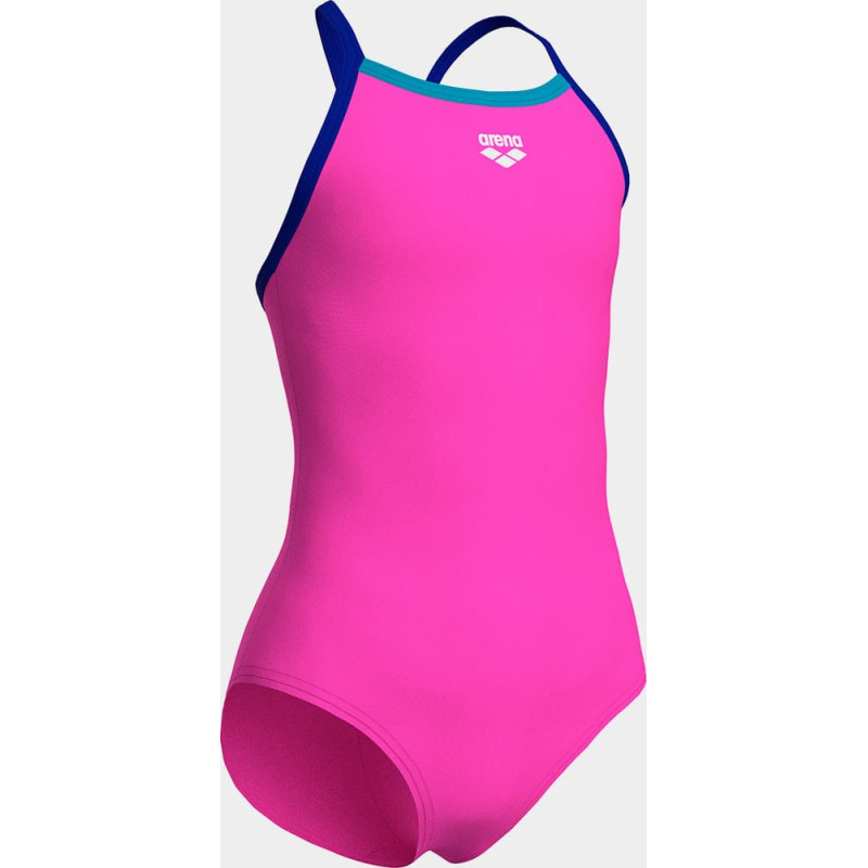Купальник закритий для дівчат Arena SWIMSUIT LIGHT DROP SOLID рожевий Діт 116 см