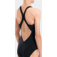 Купальник закритий для дівчат Arena GRAPHIC SWIMSUIT V BACK чорний, білий Діт 164 см
