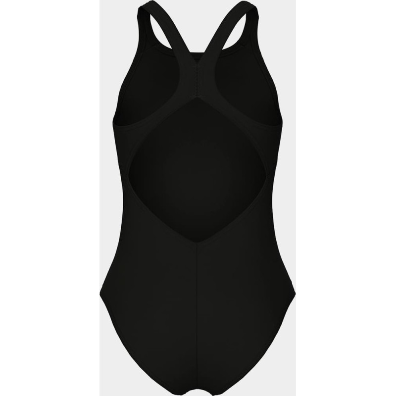 Купальник закритий для дівчат Arena GRAPHIC SWIMSUIT V BACK чорний, білий Діт 164 см