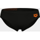 Плавки-сліпи для хлопчиків Arena BRIGHT SWIM BRIEFS чорний, помаранчевий Діт 140 см