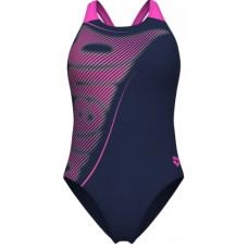 Купальник закритий для жінок Arena BRIGHT GLARE SWIMSUIT V BACK