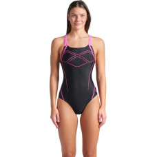 Купальник закритий для жінок Arena GRAPHIC SWIMSUIT SWIM PRO BACK
