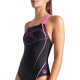 Купальник закритий для жінок Arena GRAPHIC SWIMSUIT SWIM PRO BACK