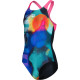 Купальник закритий для дівчат Arena SPRAY PAINT SWIMSUIT SWIM PRO