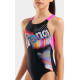 Купальник для дівчаток Arena LIT LOGO SWIMSUIT V BACK
