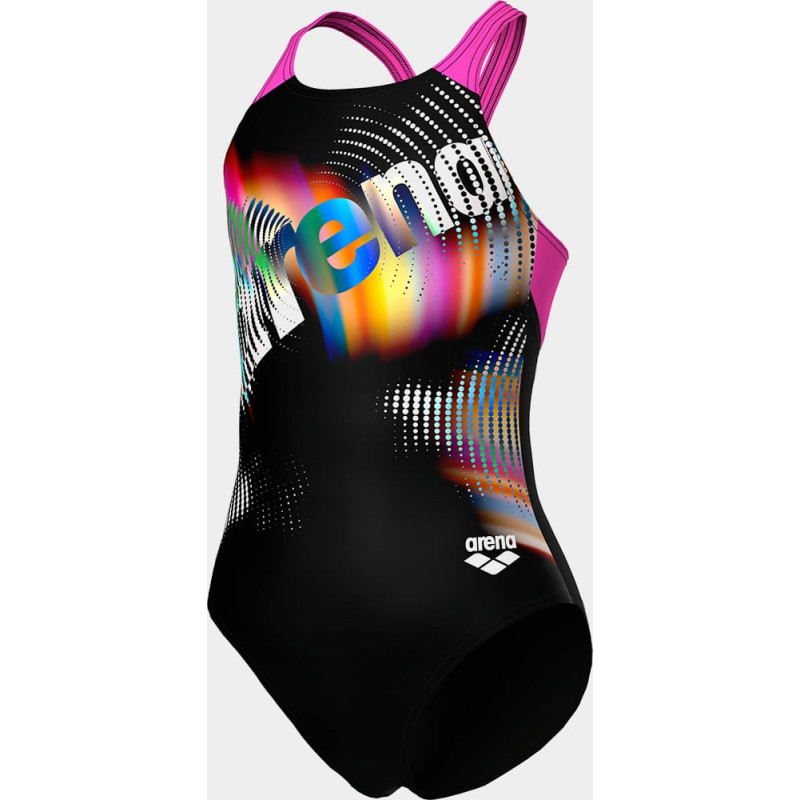 Купальник для дівчаток Arena LIT LOGO SWIMSUIT V BACK
