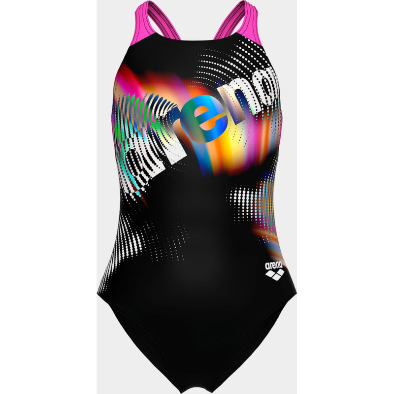 Купальник для дівчаток Arena LIT LOGO SWIMSUIT V BACK
