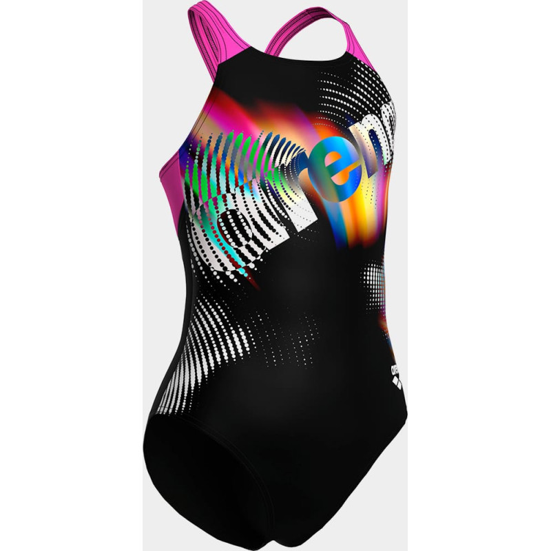 Купальник для дівчаток Arena LIT LOGO SWIMSUIT V BACK
