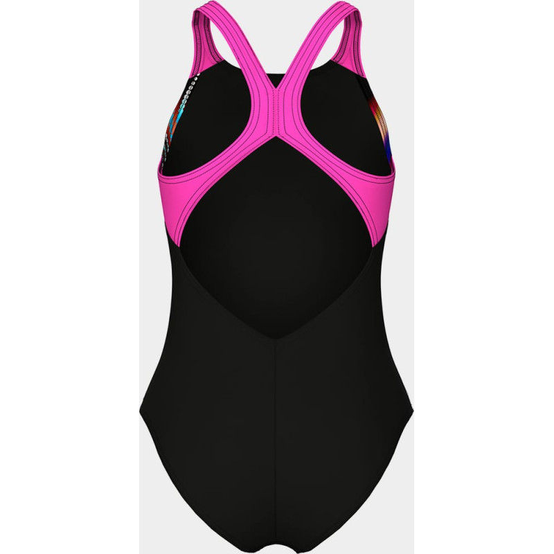 Купальник для дівчаток Arena LIT LOGO SWIMSUIT V BACK