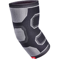 Фіксатор ліктя Adidas Elbow Support чорний, сірий Уні M