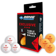 М'ячі Donic EXCLUSIVE (Advantgarde) 3* 40+ 6шт