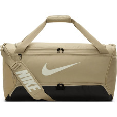 Сумка Nike NK BRSLA M DUFF - 9.5 60L бежевий, чорний Уні 64 х 30 х 30 см