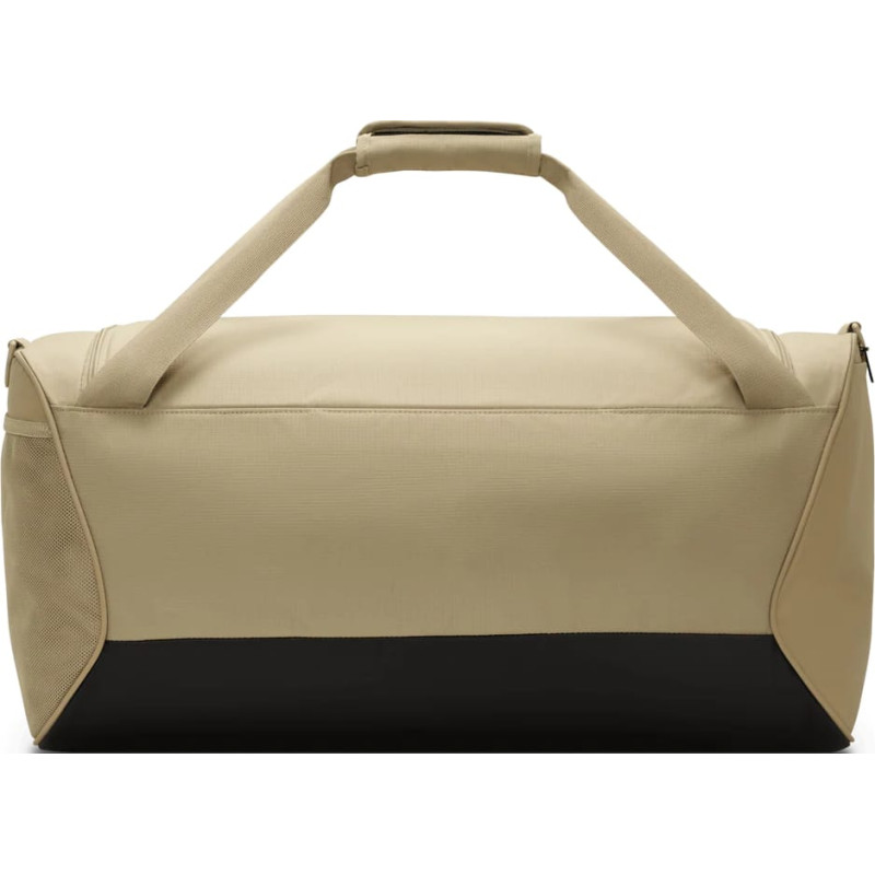 Сумка Nike NK BRSLA M DUFF - 9.5 60L бежевий, чорний Уні 64 х 30 х 30 см